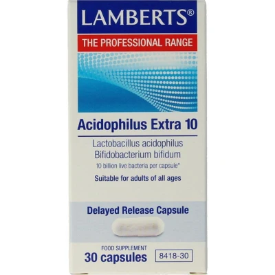 Afbeelding van Lamberts Acidophilus Extra 10 30 Caps
