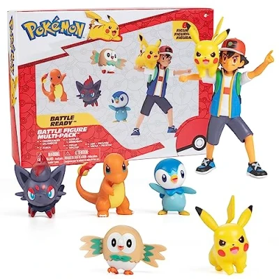 Afbeelding van Pokémon Pokemon Strijdfiguur Multipack W Feature Figuur (PKW3781)
