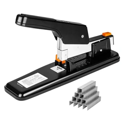 Afbeelding van Amazon Basics Professionele nietmachine, 90 vellen, zilver