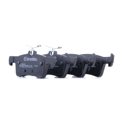 Afbeelding van BREMBO P 24 204 Remblokkenset Excl. slijtage waarschuwingscontact Zonder toebehoren FORD: FIESTA Mk7 Van, 7