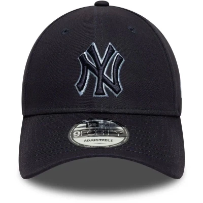 Afbeelding van New Era York Yankees Team Outline Navy 9FORTY Adjustable Cap