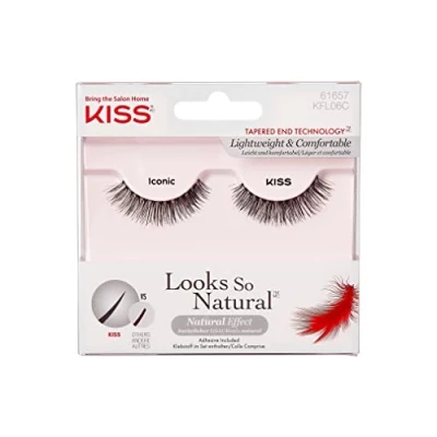 Afbeelding van Kiss Natural Lash, Iconic 61657 Kfl06c