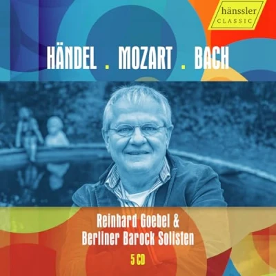 Afbeelding van Reinhard Goebel &amp; Berliner Barock Solisten Händel Mozart Bach (5 CD)