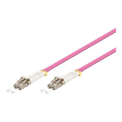 Image de goobay Câble réseau LC multi mode (M) pour 20 m fibre optique 50 / 125 microns OM4 sans halogène violet