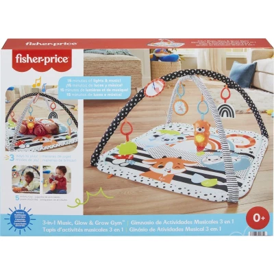 Afbeelding van Fisher Price 3In1 Music Glow And Grow Gymmat