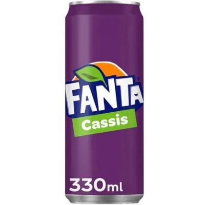 Afbeelding van Fanta Cassis sleekcan 24x33 cl NL
