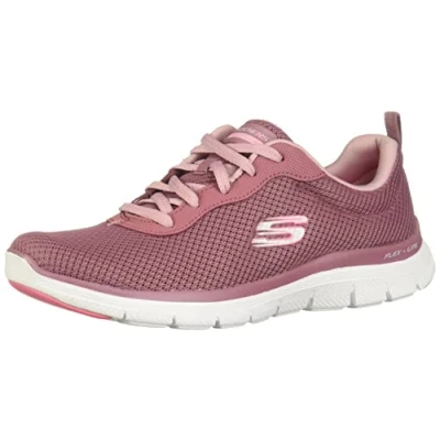 Image de Skechers Femme Flex Appeal 4.0 Basket, Violet Purple, 37 EU