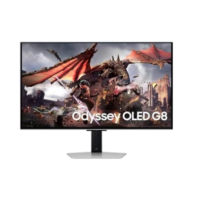Afbeelding van Samsung Odyssey OLED G8 S32DG800SU Gaming monitor Energielabel G (A G) 81.3 cm (32 inch) 3840 x 2160 Pixel 16:9 0.03 ms HDMI, DisplayPort, USB 3.0, B