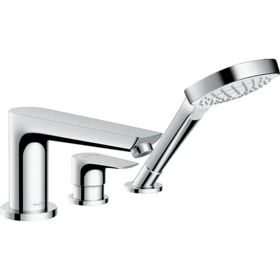 Afbeelding van Hansgrohe Talis E 3 gats badrandmengkraan afbouwdeel voor inbouwdeel