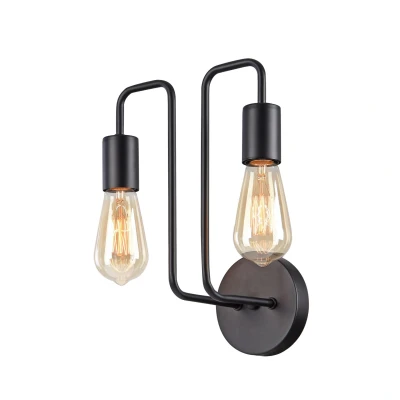Afbeelding van Maytoni Wandlamp Gilbert Zwart