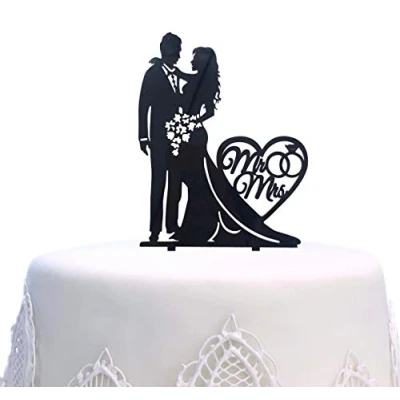 Afbeelding van SONSMER Mr and Mrs taarttopper