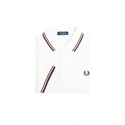 Afbeelding van Fred Perry Poloshirt, Heren, Maat: Small, White