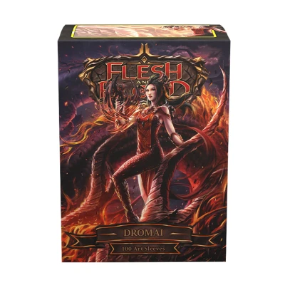 Afbeelding van Dragonshield 100 Box Sleeves Brushed Art: FAB Dromai