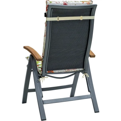 Afbeelding van Madison Tuinstoelkussen hoge rug 50x120 cm Universeel Milly natural outdoor