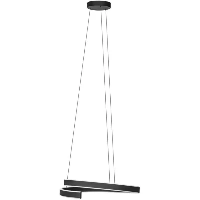 Afbeelding van EGLO connect.z Andabaia Z Smart Hanglamp Ø 60 cm Zwart/Wit Instelbaar wit licht Dimbaar Zigbee