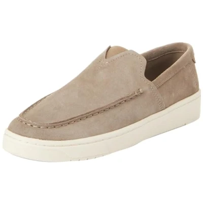 Afbeelding van TOMS TRVL LITE Loafer Instappers, Heren, Maat: 40.5, Taupe Veloursleer