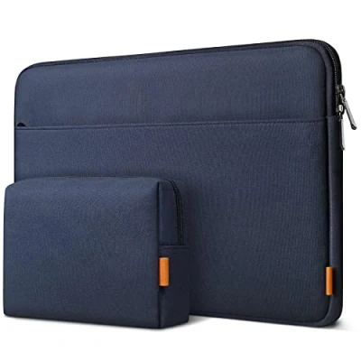Afbeelding van Inateck 13 inch laptophoes compatibel met MacBook Air M2/M1 2022 2018, Pro 2016, 12.3 Surface 9/8/X/7/6/5/4/3, XPS blauw
