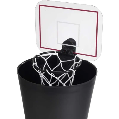 Afbeelding van Balvi Mini basketbalring Met Geluid Shoot! 22 Cm Zwart/wit