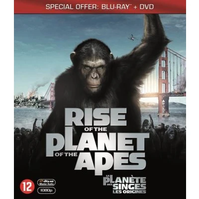 Afbeelding van Rise Of The Planet Apes (Blu ray+Dvd Combopack)