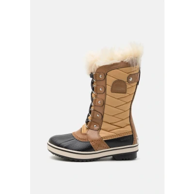 Afbeelding van Sorel Youth Tofino II WP Unisex Snowboots voor kinderen, Maat: 36, Curry/elk Leer en textiel