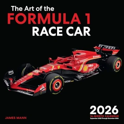 Afbeelding van the Art of Formula 1 Race Car 2026: 16 Month Calendar September 2025 Through December 2026