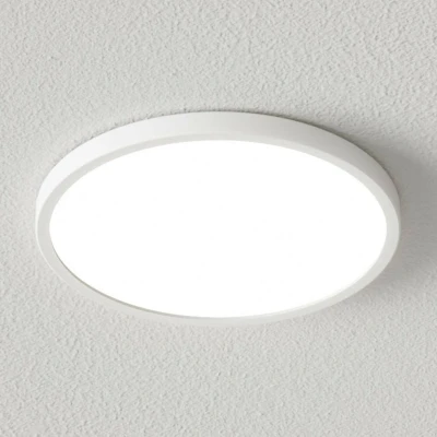 Afbeelding van Arcchio LED plafondlamp met dimmer 1licht Kunststof H: 2.1 cm wit Inclusief lichtbron