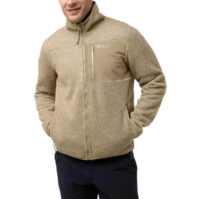 Afbeelding van Kaminfeuer Fleece Vest Heren Anis 300 S Beige