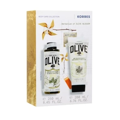 Afbeelding van Korres Olive &amp; Blossom KÖRPERPFLEGE SET Bad bodyset, Maat: 450 ml,