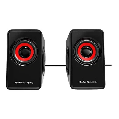 Afbeelding van Mars gaming MS1, luidspreker, 10 W, subwoofer, 3,5 mm jack en USB, 6 sounddrivers