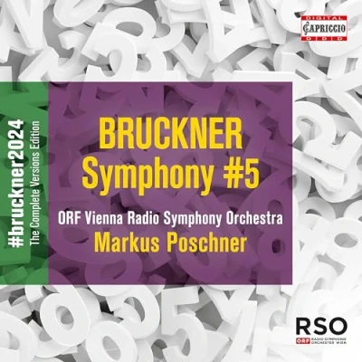 Afbeelding van ORF Vienna Radio Symphony Orchestra, Markus Poschner Bruckner: No. 5 (CD)