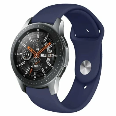Afbeelding van Rubberen sportband Donkerblauw Xiaomi Mi Watch / S1 Pro Active S2