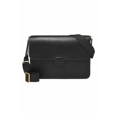 Afbeelding van Fossil Lennox Messenger Schoudertas, Heren, Maat: One Size, Black