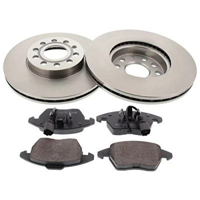 Afbeelding van MAPCO 47830 Remblokken en remschijven Vooras Geventileerd Incl. slijtage waarschuwingscontact VOLKSWAGEN: Caddy 3, Golf 6, AUDI: A3 Sportback
