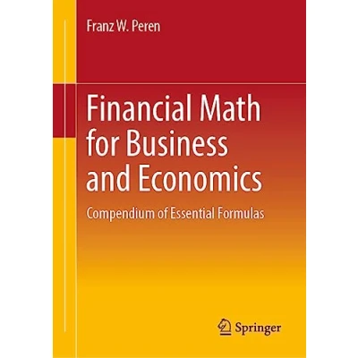 Afbeelding van Financial Math for Business and Economics
