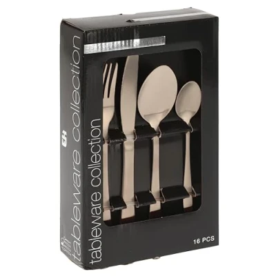 Afbeelding van Tableware Collection Bestekset 16 delig Zilver
