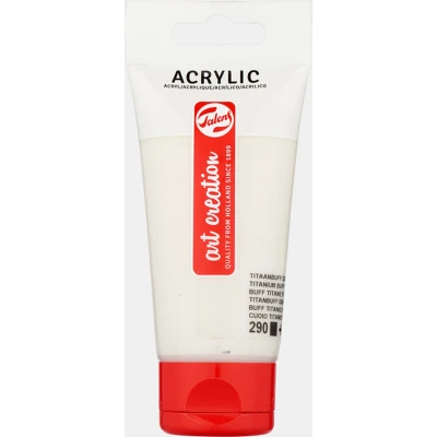 Afbeelding van Acrylverf Talens Art Creation 290 titaanbuff donker tube à 75ml