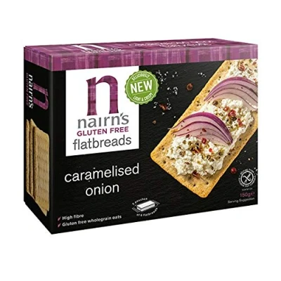 Afbeelding van Nairns Flatbread gekarameliseerde ui 150 gram