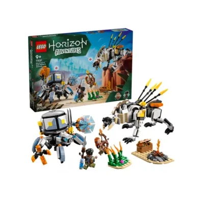 Afbeelding van LEGO® Horizon Adventures™ Aloy en Varl vs. Shell Walker Sawtooth 77037