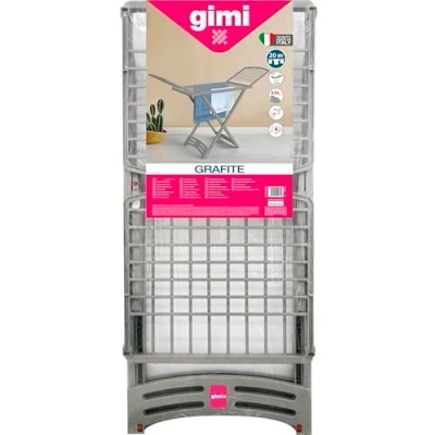 Afbeelding van Waslijn Gimi Grafite Grijs Hars (181,5 x 55 110 cm)