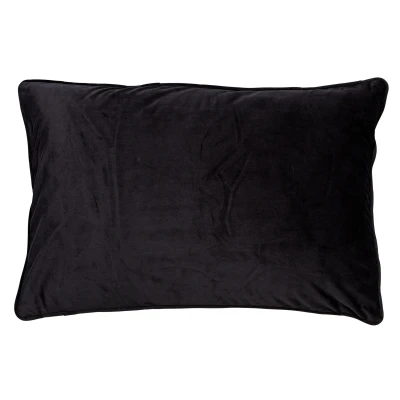 Afbeelding van Dutch Decor FINN Sierkussen velvet 40x60 cm Raven zwart