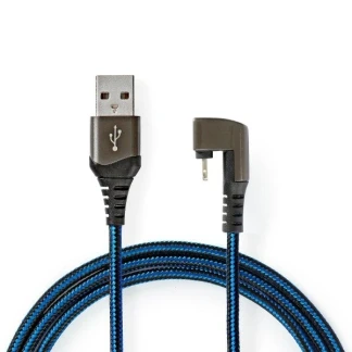 Afbeelding van Apple Lightning kabel 1 meter (Nylon, Rechte connector)