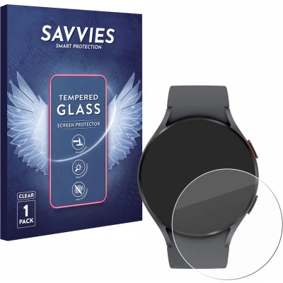 Afbeelding van Savvies Glas Screenprotector voor Samsung Galaxy Watch 5 (44mm) Gehard Beschermglas 9H