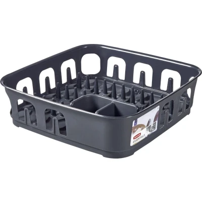 Afbeelding van Afdruiprek Curver Essentials 39x39x11cm grijs