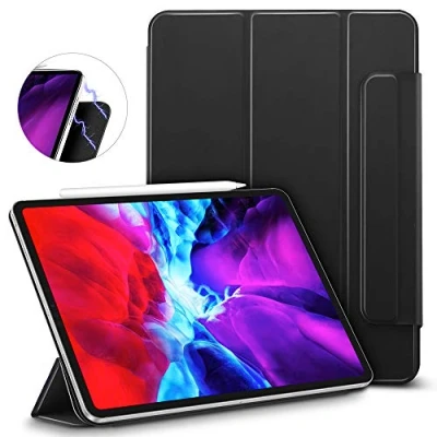 Afbeelding van ESR Rebound hoes, magnetisch, compatibel met iPad Pro 12,9 inch (2022/2021/2020, 6e/5e/4e gen), praktische magnetische hechting, 2 weg standaard, volledige pencil ondersteuning, zwart