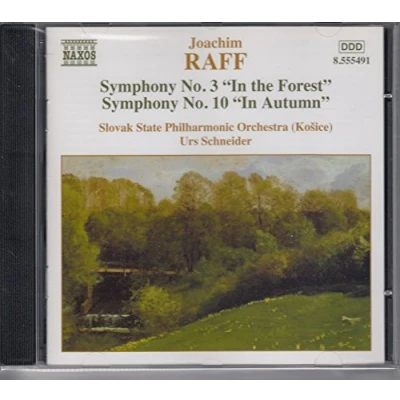 Afbeelding van Slovak Radio Symphony Orchestra, Urs Schneider Raff: Nos.3 &amp; 10 (CD)