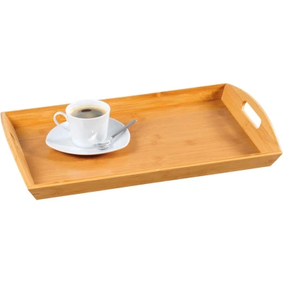 Afbeelding van Dienblad Rechthoekig FSC® Bamboe MDF Hout Afm. 48 x 31 5.5 cm