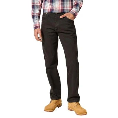 Image de Wrangler Men s 13MWZ Cowboy Cut Original Fit Jean, Black Chocolate, 40W x 32L