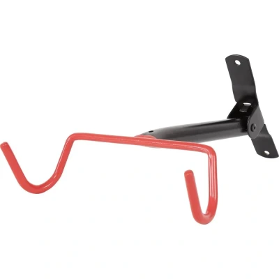 Afbeelding van 2498550 Muurhouder Aantal plaatsen: 1 Staal, PVC Zwart, Rood