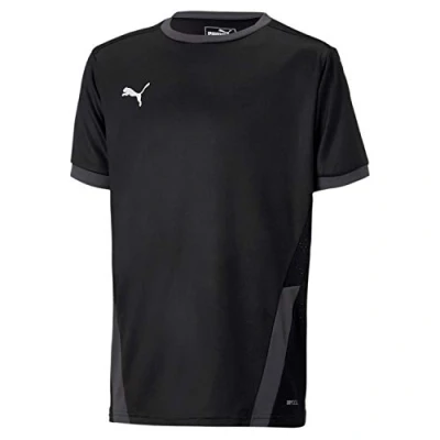 Afbeelding van Puma Tshirt basic voor kinderen, Maat: 152, black/asphalt