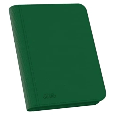 Afbeelding van Ultimate Guard 4 Pocket Zipfolio XenoSkin Green